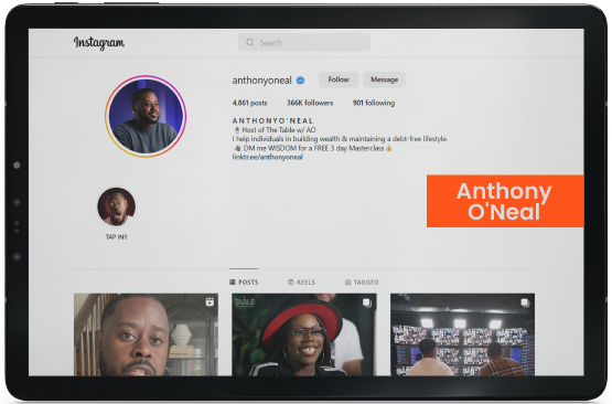 Anthony ONeal_influencer