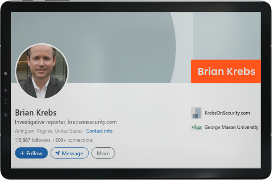 Brian Krebs - Cybersecurity