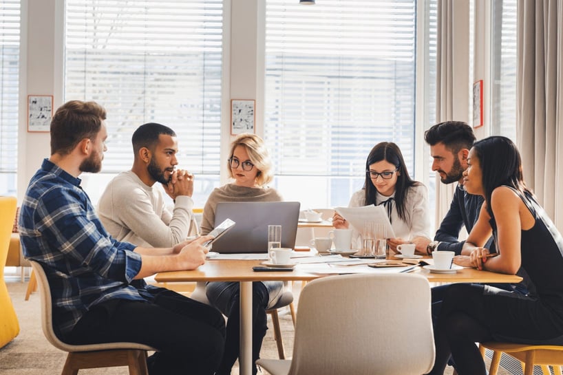 cybersecurity team meeting